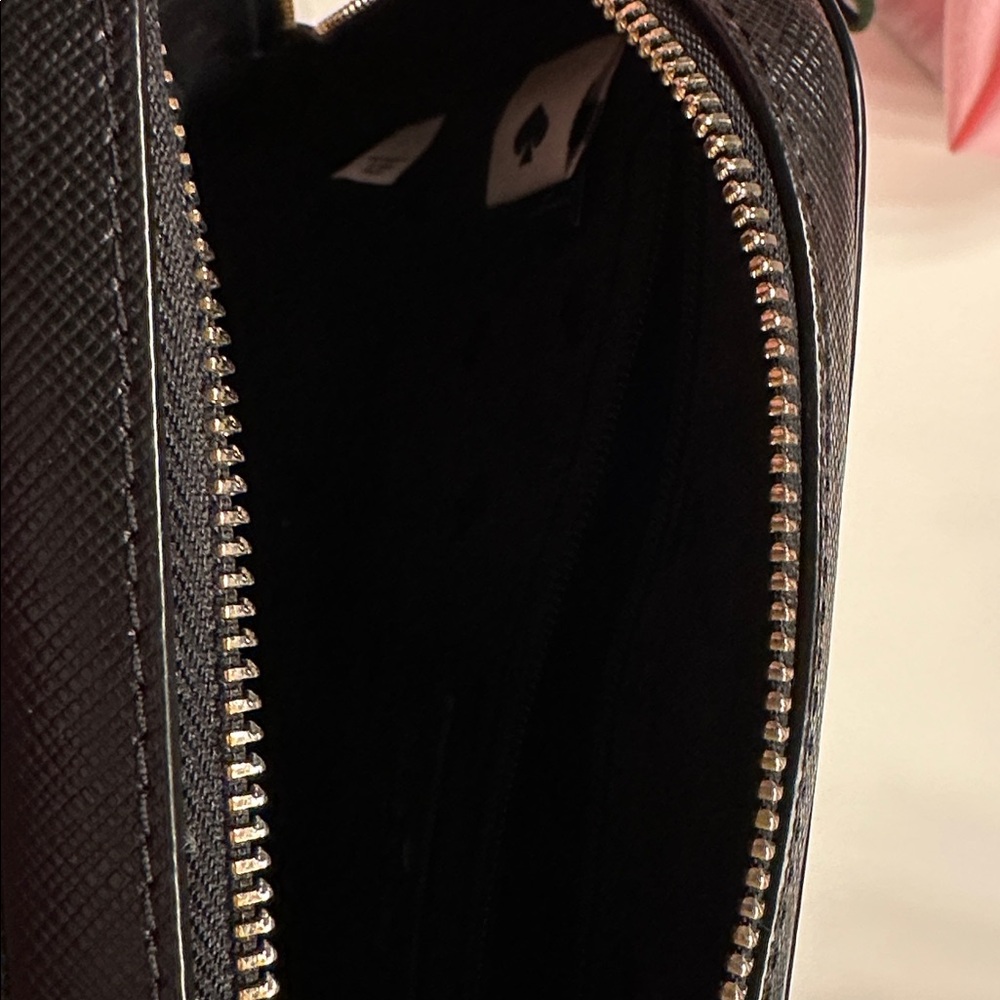 Kate Spade Black Leather Crossbody Bag - Picture 2 of 5